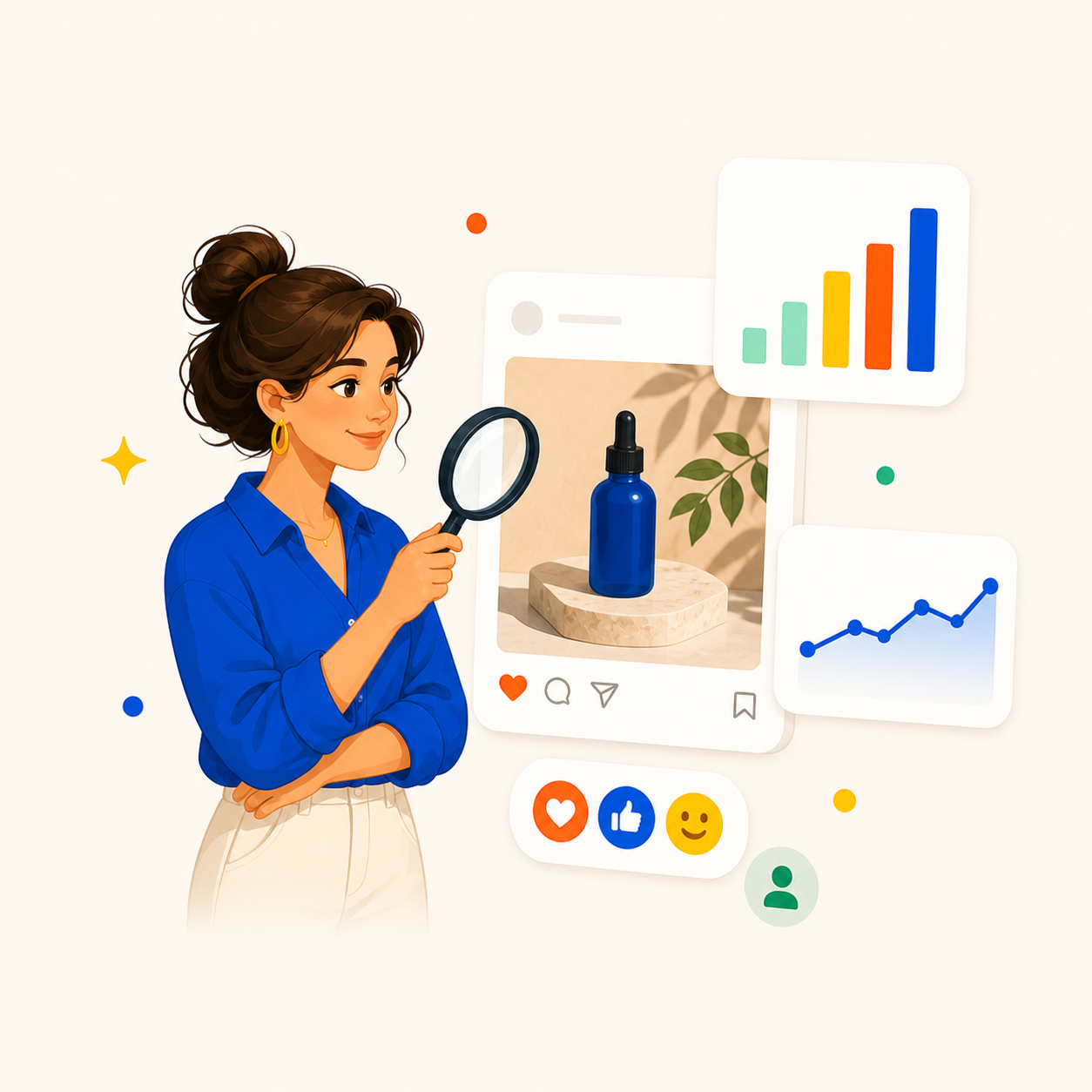 投稿分析のイメージ